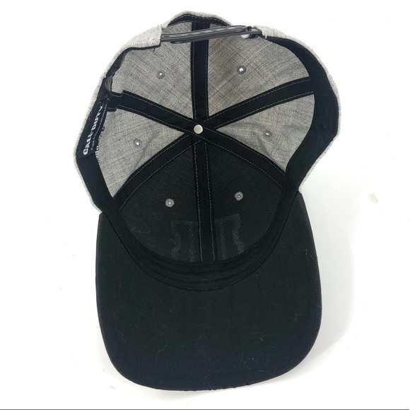 Call of Duty Black Ops 4 Snapback Hat Gaming Gamer Black Gray Wool Blend Orange - Picture 6 of 9